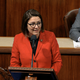Rep. Suzan DelBene, D-Wash., speaks in the House of Representatives at the Capitol in Washington, Wednesday, Dec. 18, 2019.